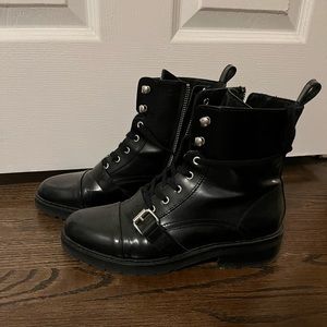 AllSaints combat boots